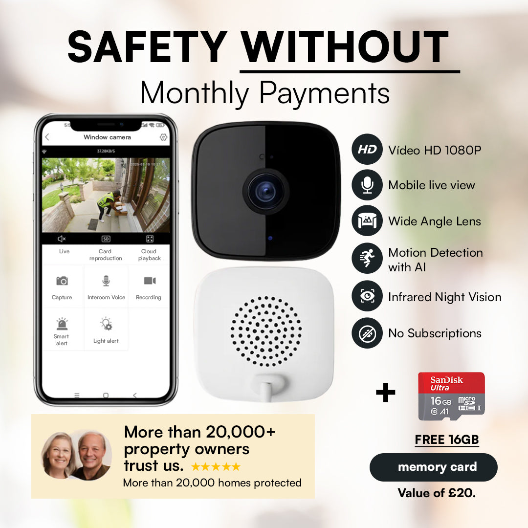 SafeView: the smartest window camera for your home